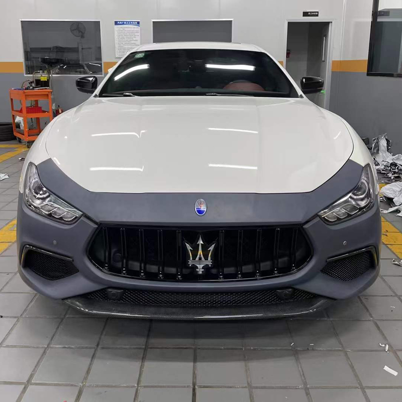 Переоборудование фар Maserati Ghibli